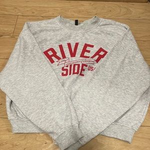 H&M cropped hoodie
